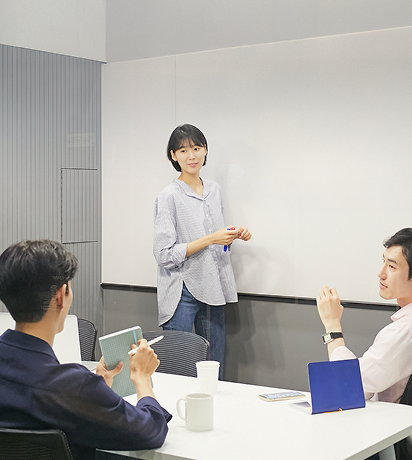 오피스 인테리어 서비스 오피스B 마감재